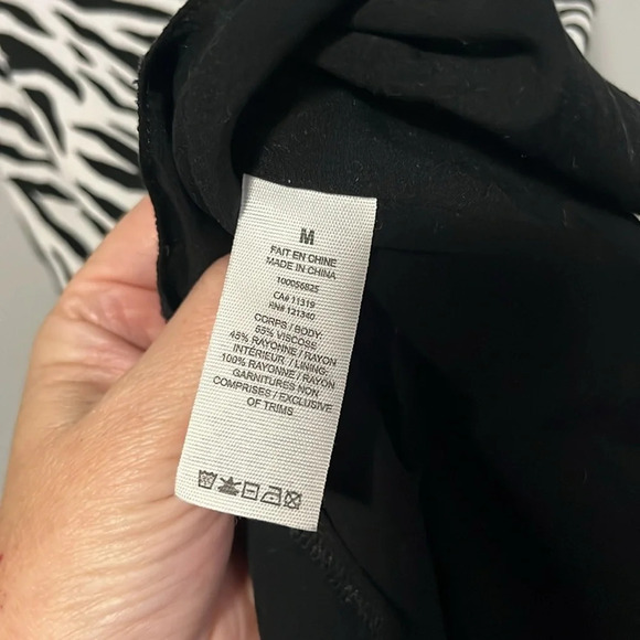 Garage zebra print mini slip dress size small - Picture 3 of 4